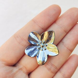 Anillo flor de acero quirúrgico