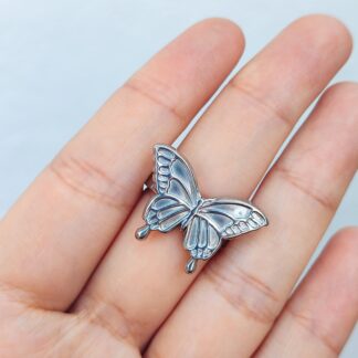 Anillo mariposa de acero quirúrgico